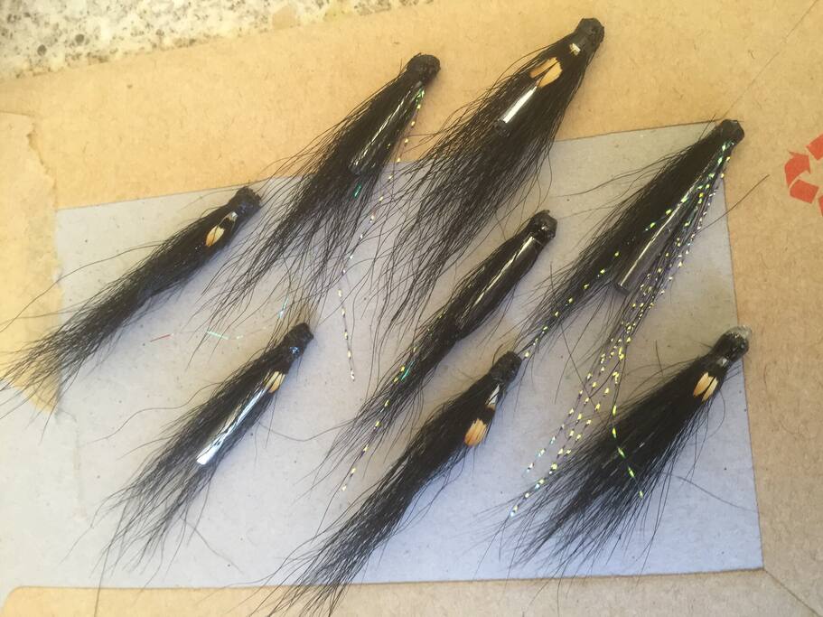 Home madeSea trout tubes