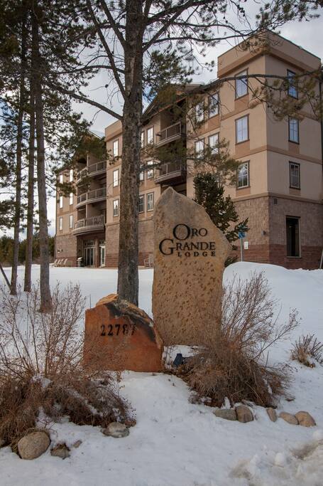 Oro Grande Lodge entrance
