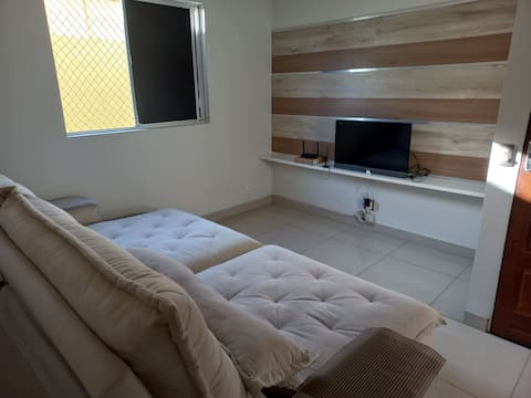 Apt all furnished 03 rooms with en-suite.