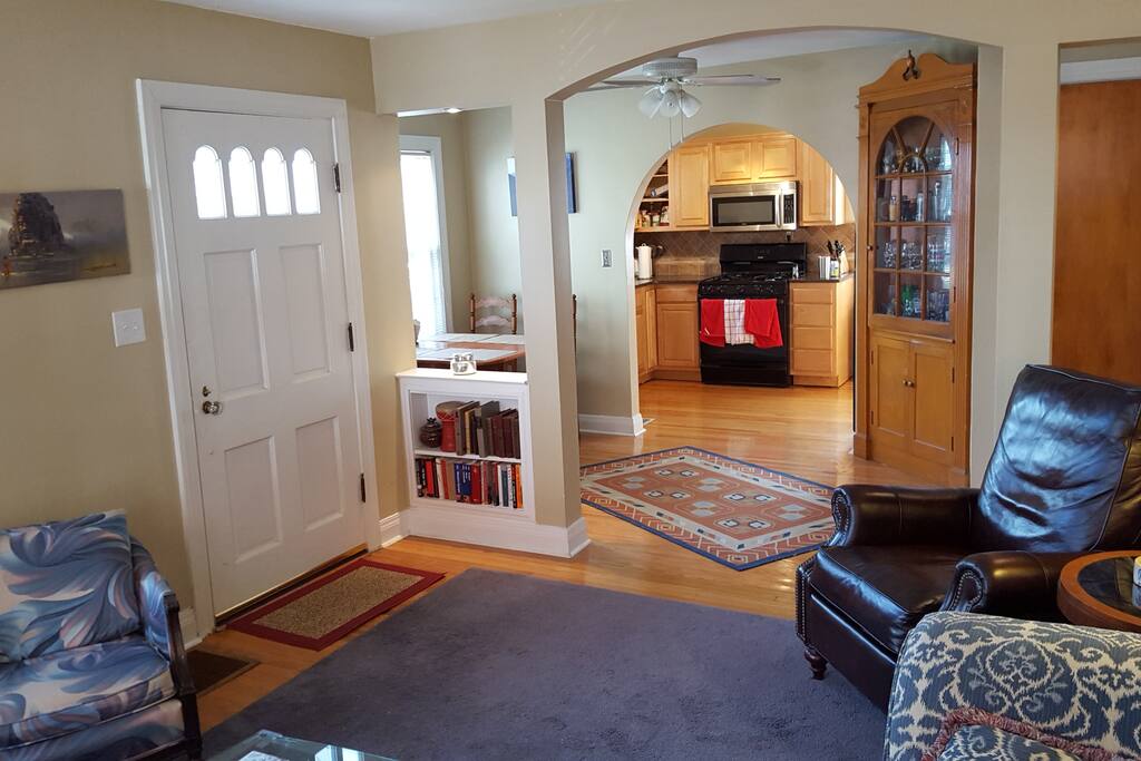 Open Living Room, Dining Room, Kitchen