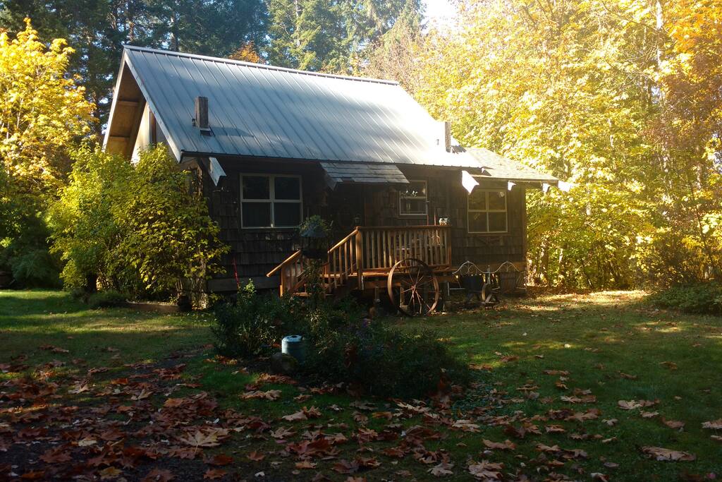 Cowboy Cabin at Tired Dog Ranch Cabins for Rent in Westfir, Oregon