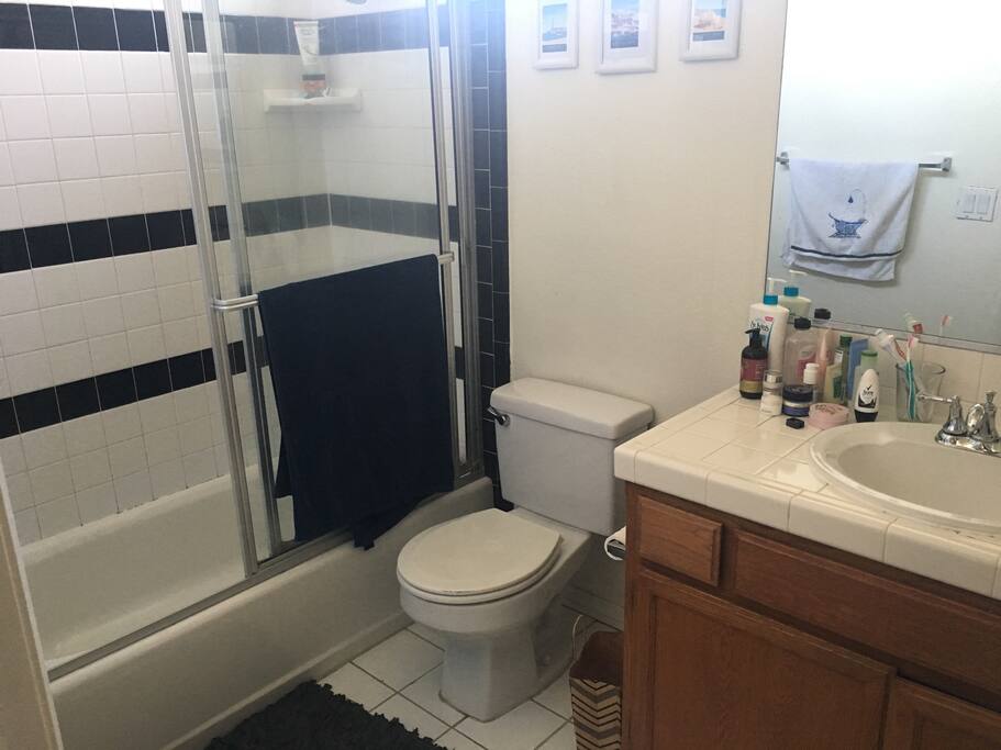 En suite bathroom