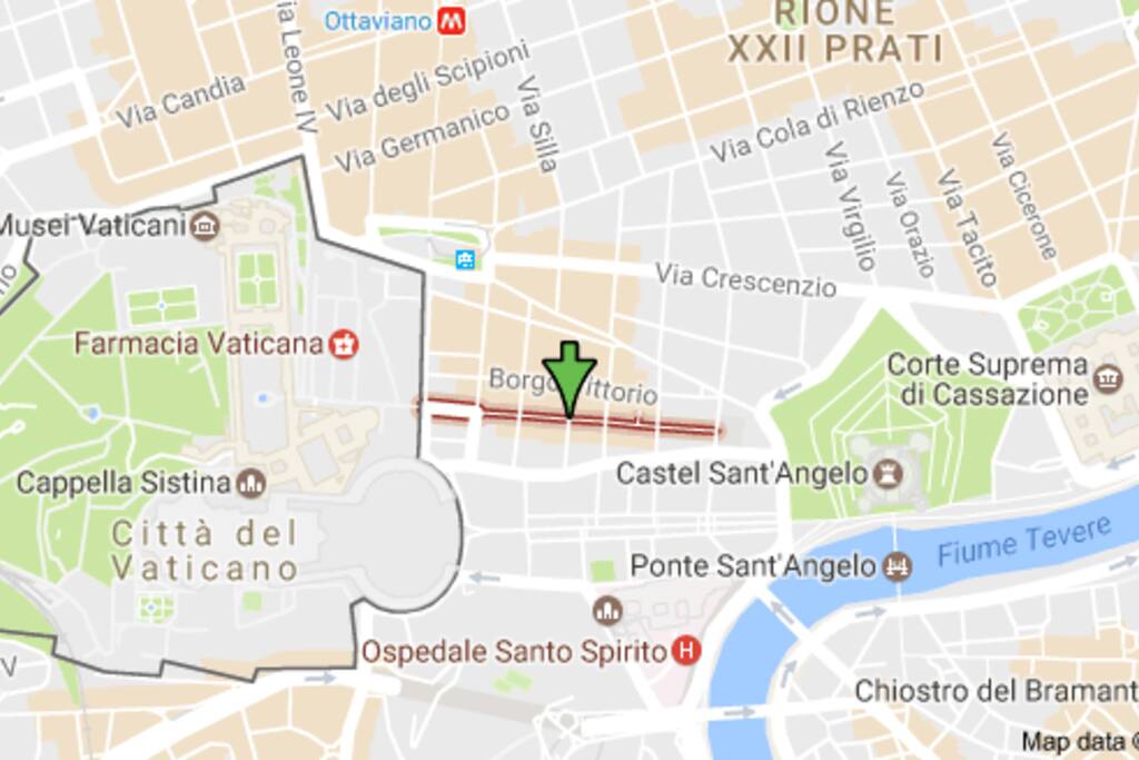 in the very heart of Rome!