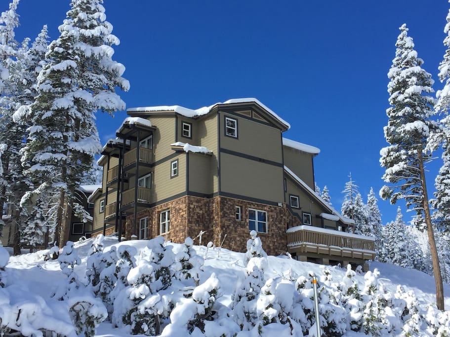 Winter Exterior of Home