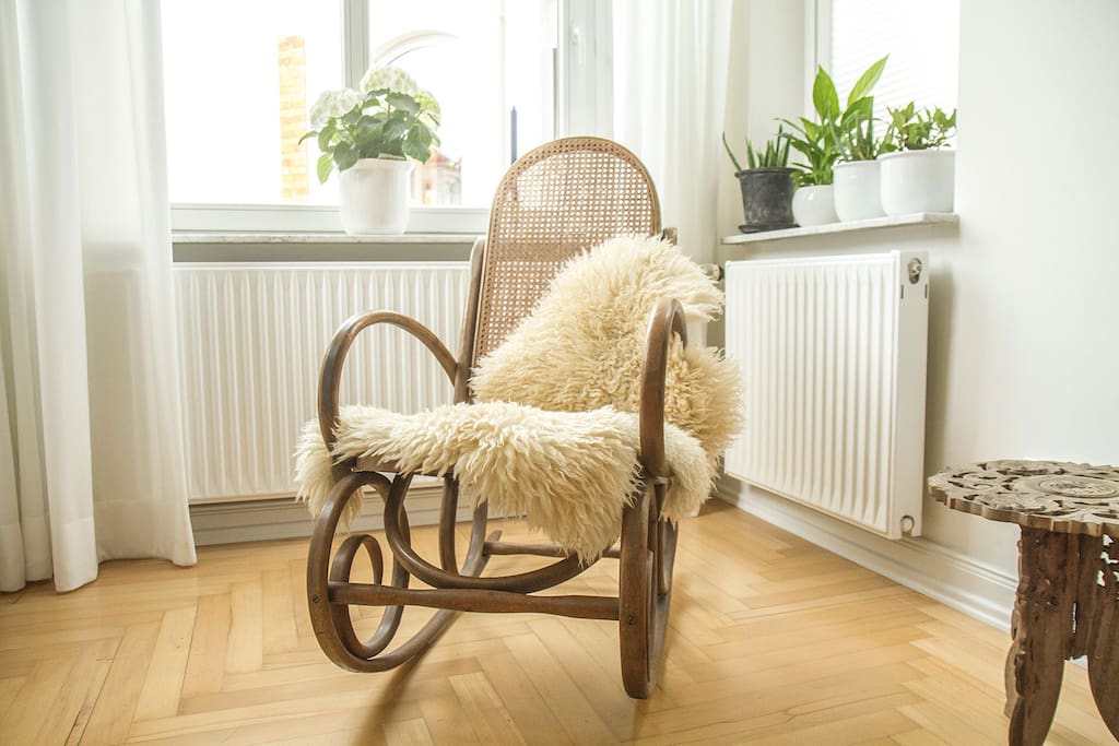 Das gemütliche Schaukelplätzchen im Wohnzimmer