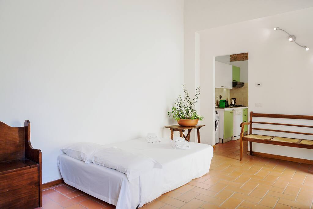 The living room: double bed sofa x2