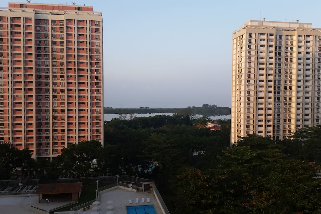 Vista da varanda sala