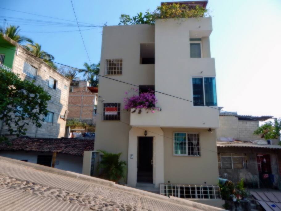 Facade of the Condominium