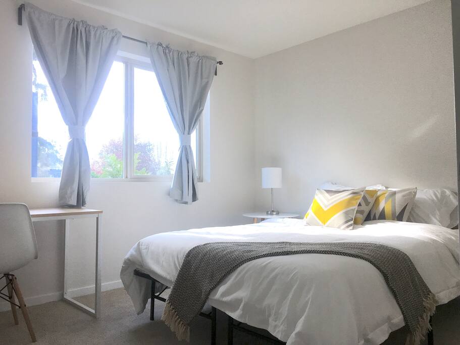 Beautiful natural light bedroom