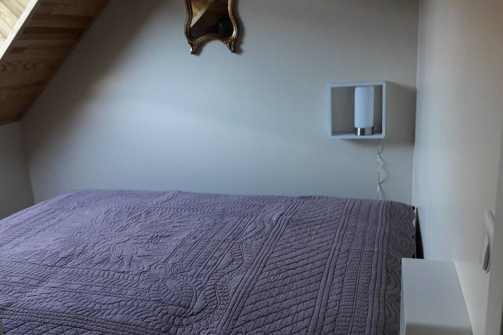 chambre avec literie très confortable