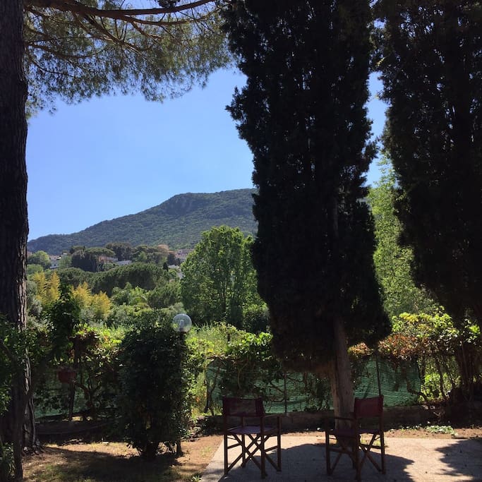 Vista dal giardino