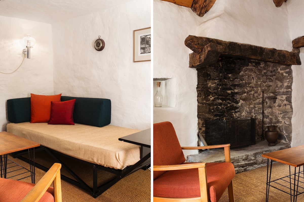 Wohnzimmer mit 2 zusätzlichen Betten