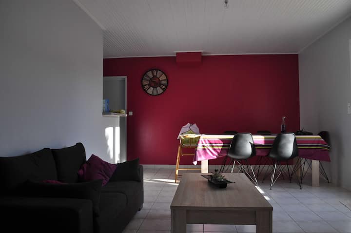Maison 3* Plain-pied : Jardin Clos & Centre à Pied - Brem-sur-Mer