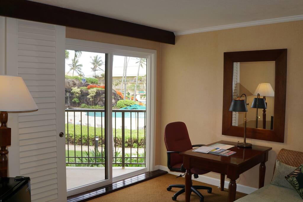 You won't get any work done at this desk, as you'll be distracted by the views!
