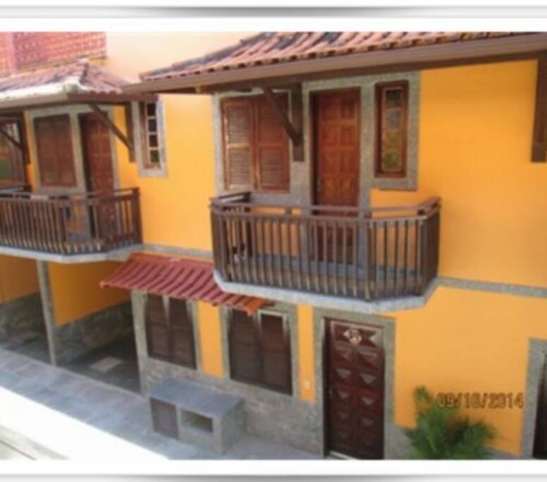 Fachada do triplex