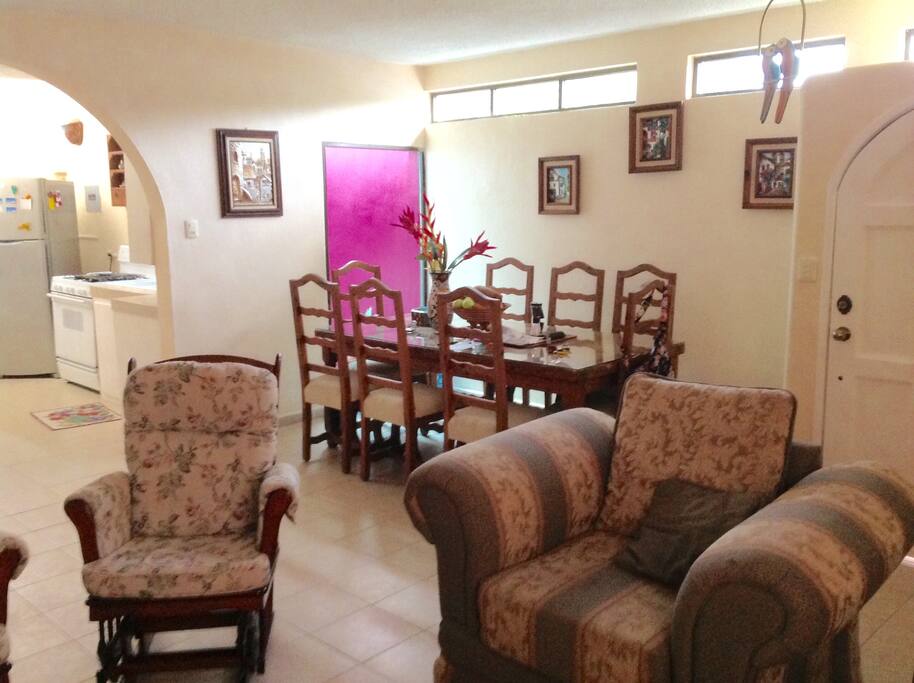 Comfortable spaces for relaxing.