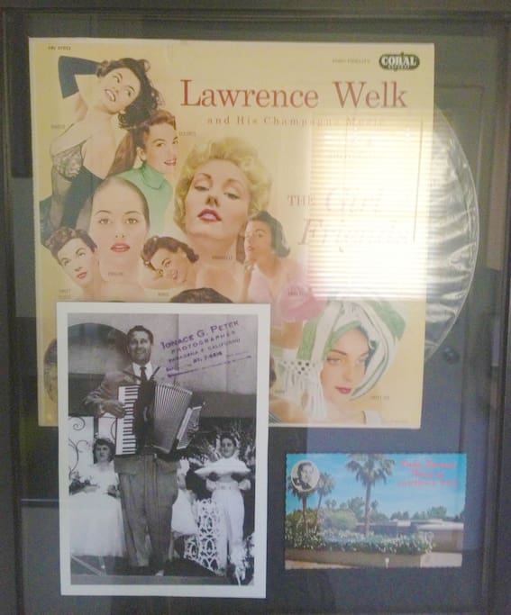 Lawrence Welk Memorabilia.