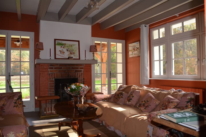 Maison Canadienne Au Coeur De La Foret Solognote - Salbris