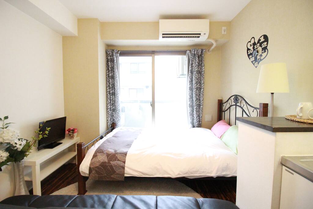 New★Clean and comfy room!