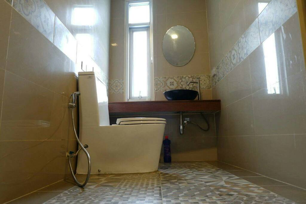 big bathroom