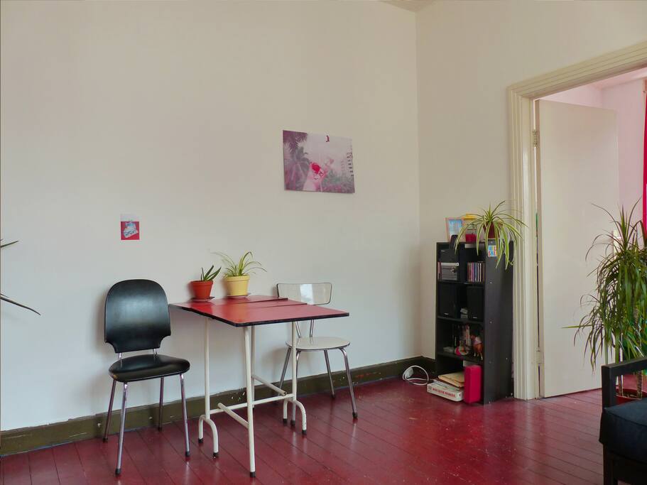 The living room