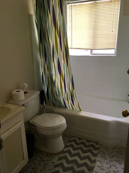 Bathroom exclusive for guests