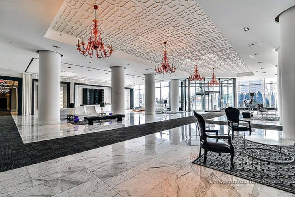 Award winning lobby design.