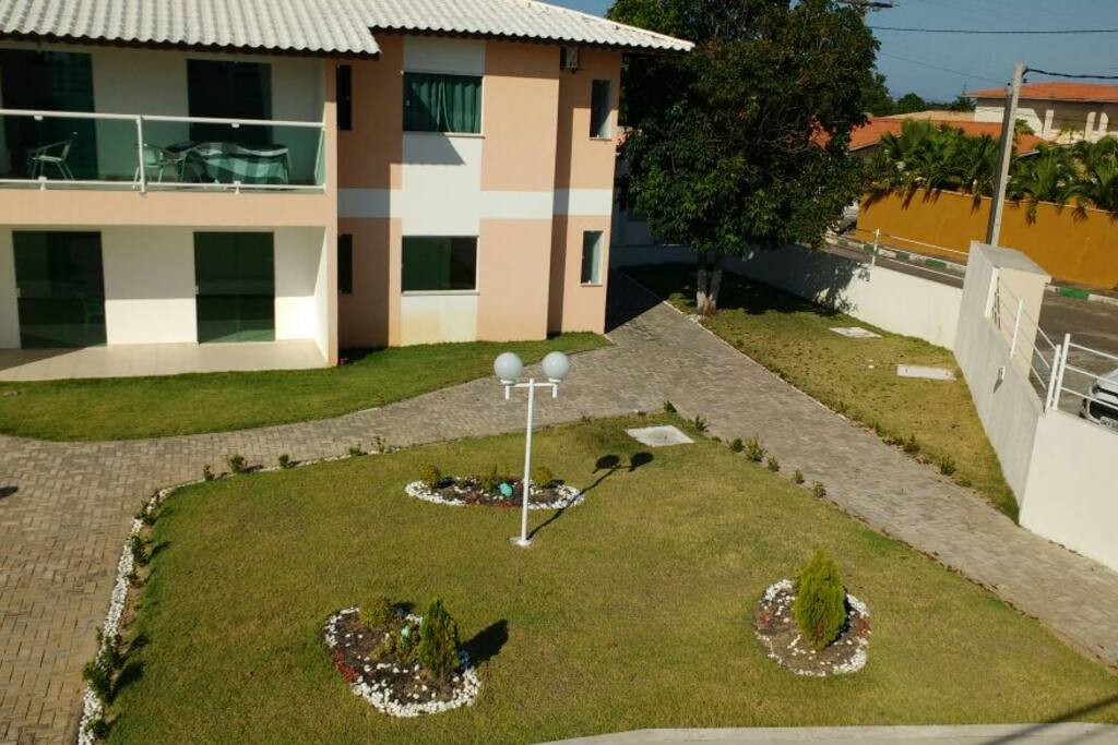 Visão da casa (1º andar) a partir Solárium