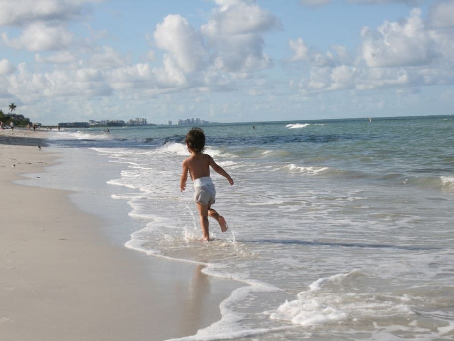 Miles of pristine beach