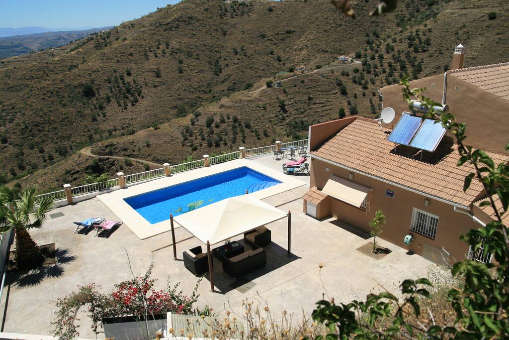 Vakantie huis van boven