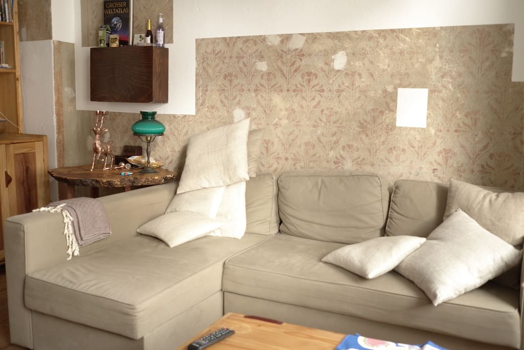 Wohnzimmer - Schlafsofa