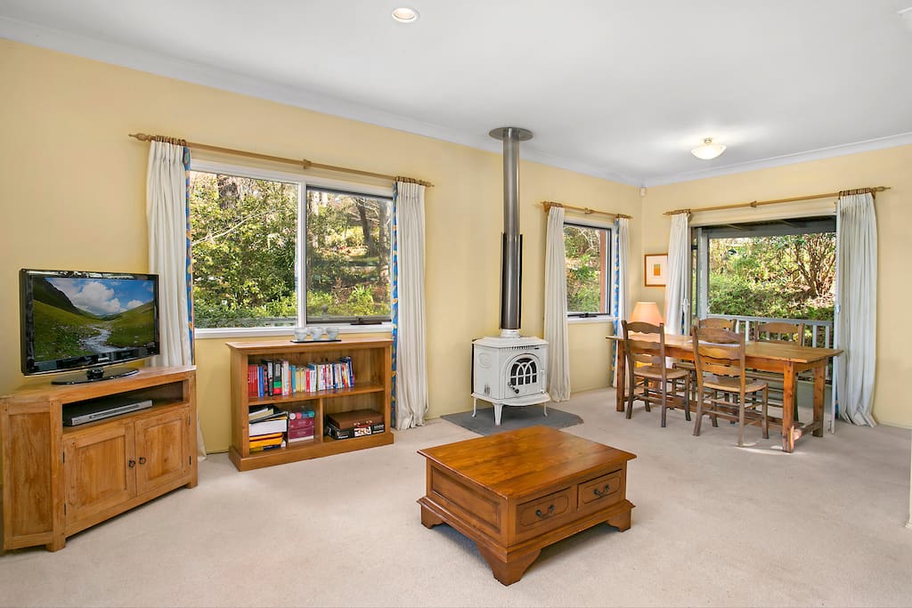 Lounge room and dining area