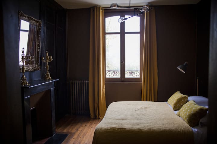 Private room with 1 bedrooms in Baie de Somme - Chambre Infini (Maison d’hôtes Le Jardin)