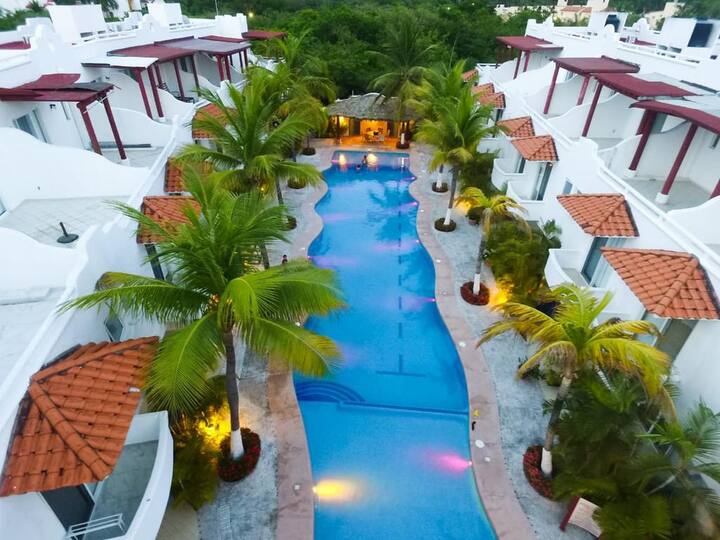 Fractionation house for 8 in ixtapa Townhouses for Rent in Ixtapa