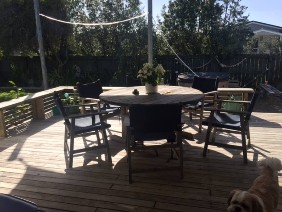 Outside Deck