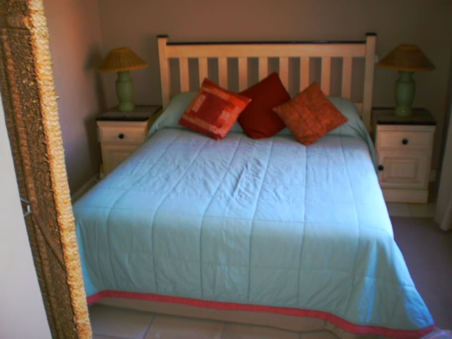 the bedroom