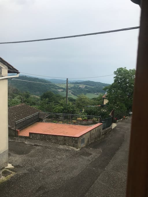Vista dalla camera