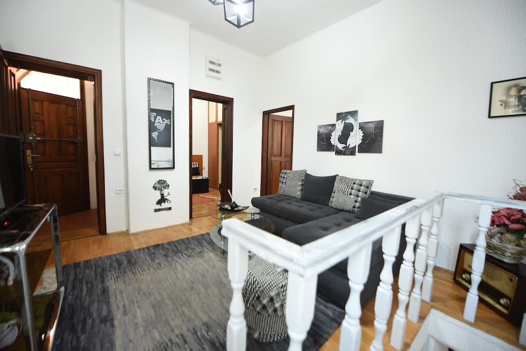 Leaving room, place for chill & relaxation
Decorated with love
