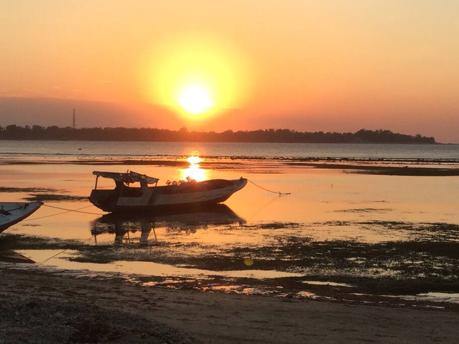 Here is your sunset, 2 minutes walk away
