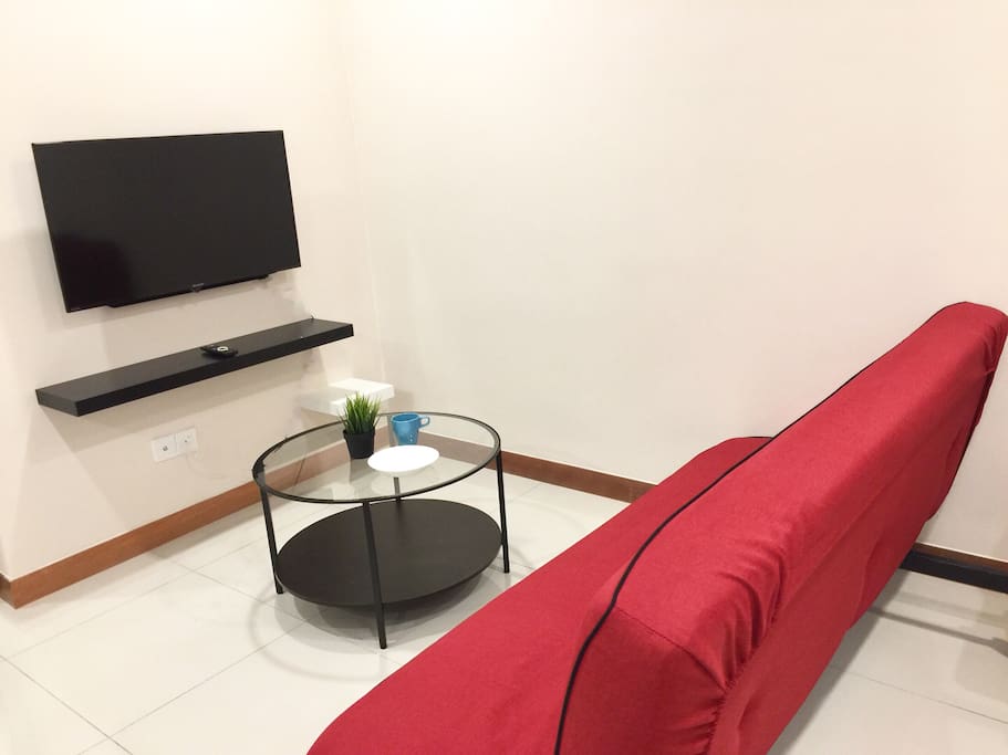 Living room with HyppTV
客厅,有网络电视频道