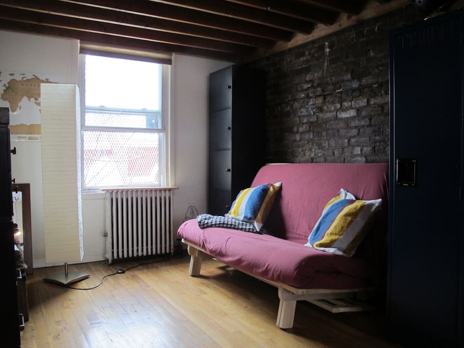 Cosy Couch, folds out to additional bed, if necessary.