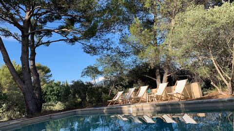 The holiday home near Lourmarin