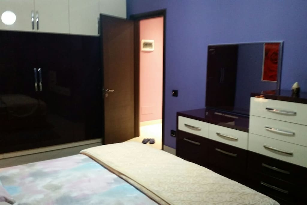 Bedroom with double bed