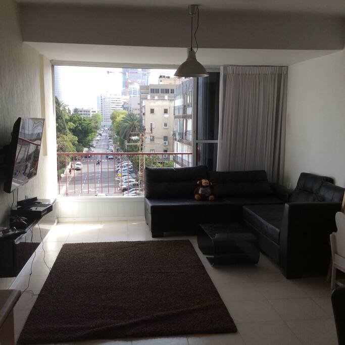 large windows; plenty of fresh air