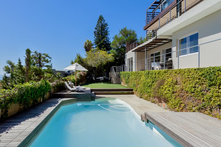 Hillside Escape with Ocean Views and Outdoor Pool