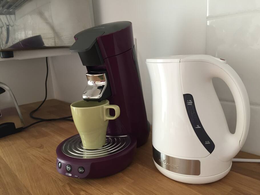 Machine à Café Senso et bouilloire