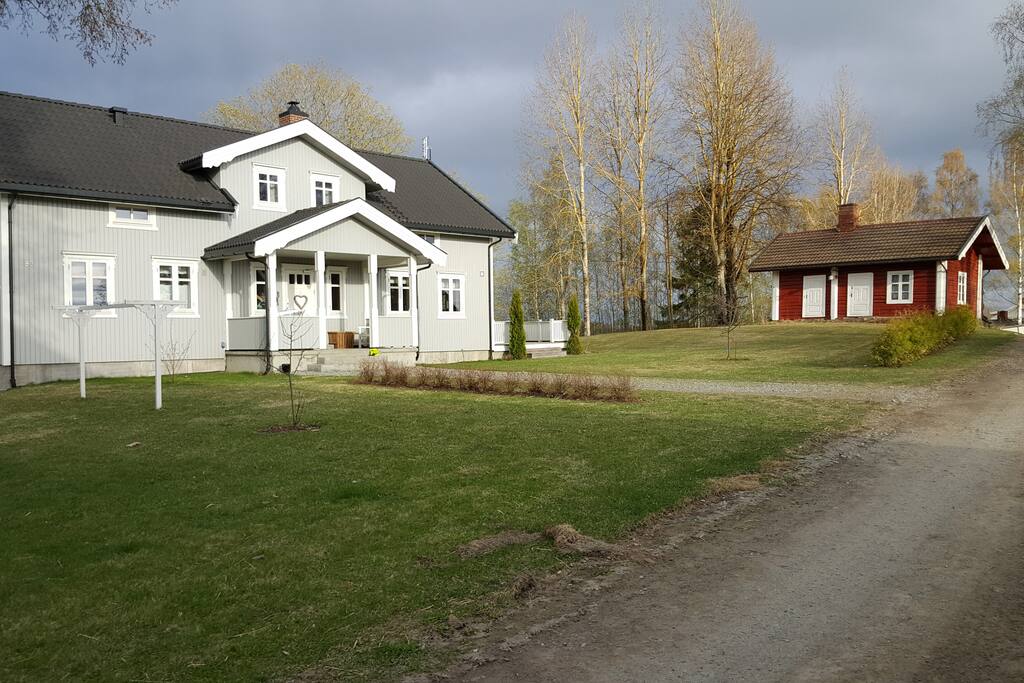 Huset med "lekestue" for barn