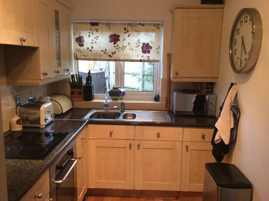 Full use of kitchen