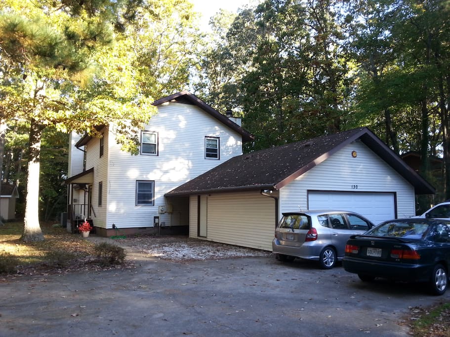 Front of house/driveway.