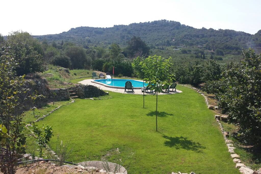 Mas Fullat, piscina